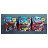 Disney Pixar Cars Assort. Including Mater With Glow In The Dark Lamp, Lightning McQueen Rusteze And 