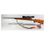 Remington 700 6mm REM Bolt Action Rifle SN# A6387230, Tasco Scope 3-9x40, Heavy Bull Bbl, Leather Sl