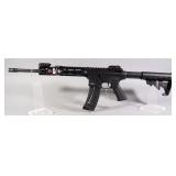 Smith & Wesson M&P 15-22 Sport .22 LR Rifle SN# JAX5120, Adjustable Stock, Flip Up Sight, Paperwork,
