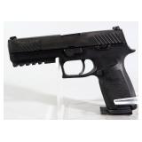 Sig Sauer P320 9mmx19 Pistol SN# 58H116167, 2 Total Mags, Paperwork, In Hard Case