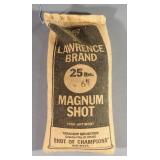 Lawrence Brand No. 6 Magnum Shot, Approx 25 lbs