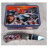 Dale Earnhardt Commemorative Folding Knife, 3" Blade, in Collector