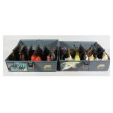 Fly Fishing Lures In 2 Plano Tackle Boxes