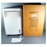Cool Blast Portable Evaporative Air Cooler Model VQJ, With Instructions And Remote, In Box, Powers O
