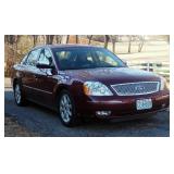 2005 Ford Five Hundred Passenger Car, VIN # 1FAHP25165G102130, Mileage Showing On Odometer 97774