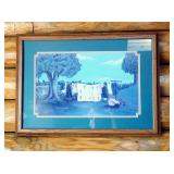 Framed Matted Under Glass Tammy Scholle Art Print, Signed And Numbered 140/500, 18" x 25"