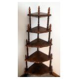 Corner Display Shelf, 54" x 22.5" x 14.5"
