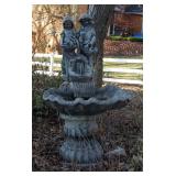 Water Fountain Bird Bath, 48" x 27" x 27"