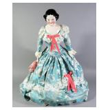 Antique Victorian Porcelain Doll, Approx 20" High