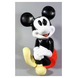 Schmid Mickey Mouse Ceramic Music Box, 13" H, Plays You Light Up My Life