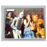 Wizard Of Oz Autographed Stills And Cast Photo, Total Qty 3, See Description For Signature Names, Al