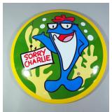 Sorry Charlie Star-Kist Tuna Button Dome Sign, 15.75" Dia