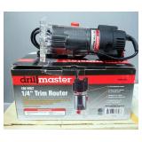Drillmaster 1/4" Trim Router, Craftsman 3-Dimensional Deluxe Router Pantograph, Counter Sink And 3-P