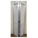 Ultra-Tow Folding Aluminum Mobility Ramp, 1200 lb Load Per Pair, 29" Wide (Unfolded) x 72.5" Long