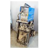 Chicago Electric Easy Mig Welder 101/1 On Rolling Cart, Model # 36689, With Acetylene Tank