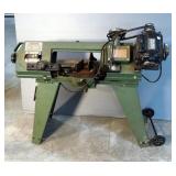 Central Machinery 4.5" Metal Cutting Band Saw With Roller Wheels, Model # 37151, 1 HP Motor