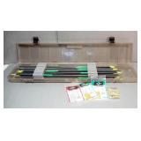 Carbon Express Line Jammer Arrow Shafts, Length 29", Total Qty 12, Including Easton G Nocks, Tips & 