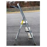 Metal 3 Step Folding Painters Ladder