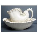 Erma 14" Wash Basin With Matching 10" Pitcher