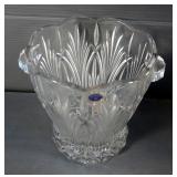 Bohemia Lead Cut Crystal 9" Ice Bucket, Royal Limited Crystal Lamp Shade, Vases, Ashtrays And More