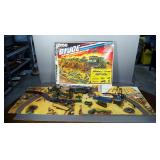 Tyco G. I. Joe Electric Train And Battle Set With Play Mat, Untested, And Hotwheels Diecast Military