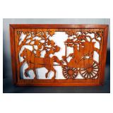 Hand Made Collectibles Including 9" Corn Husk Dolls, Hand Carved Hillbillies, And Vintage Lighted Wo