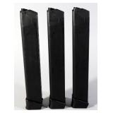 .40 Cal 31-Rd Extended Mags, Qty 3