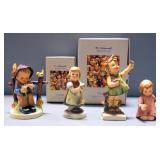 Gobel Hummel Figures, Qty 4, Includes For Mother, One For You One For Me, She Loves Me She Loves Me 