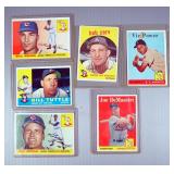 Kansas City Athletics Baseball Cards, Includes Bill Tuttle, Joe DeMaestri, Vic Power, Bob Cerv, Bill
