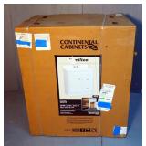 Continental Cabinets Hamilton 2 Drawer Bathroom Vanity Cabinet, Model CBHWH30D, 33.2" x 30" x 21",