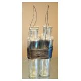 Decorative Glass Bottles Including Apothecary Jars, Ink Well, And More