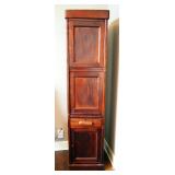 Antique 3- Door Compartmental Estate Cabinet, 70" x 16" x 15"