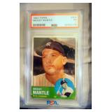 Topps 1963 #200 Mickey Mantle Baseball Trading Card, "For The Love Of The New York Yankees" Hardback