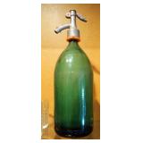Vintage Seltzer Bottle With Soda Siphon IPRODCOOP, Beer Glasses, High Balls, Wine Glasses, Pitcher A