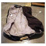 AeroBed Full Size Inflatable Airbed With Attached Pump, Powers On