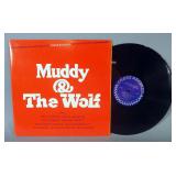 Muddy & The Wolf Vinyl LP With Eric Clapton, Steve Winwood, Bill Wyman, Charlie Watts, Otis Spann, A