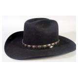 Stetson 5x Beaver Cowboy Hat, Size 7-1/2, 4" Brim
