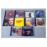 Country CD Collection, Includes Traveling Wilburys, Johnny Cash, Hank Williams Jr, Jimmy Buffett, Wi