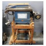 Craftsman Table Saw Model 101.02142, On Wheeled Stand