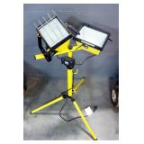 Chicago Electric Twin Head Halogen Shop Light