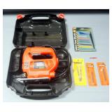 Black & Decker Jig Saw Model JS200, With Extra Blades, In Non-Matching Hard Case