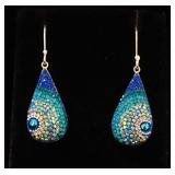 Hand Made Sterling Silver Earrings, See Description For More Details