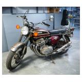 1976 Honda CB750 K4 Motorcycle, VIN# CB7502554971, Mileage Showing On Odometer, 10800, Project Bike