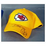 Chiefs Autographed Fitted Ball Cap, Signed By Both Dexter McCluster #22 & Quentin Carver #52, And Au