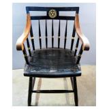 Nichols & Stone Harvard Scholar Arm Chair, 33.5" x 22.25" x 19.5"