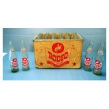 Rodeo Beverages Glass Bottles, Qty 24, Including Wire Soda Bottle Crate