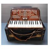 Melodiana Castelfidardo 37 Key Accordion With Carrying Case