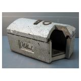 Wilbert Salesman Sample Burial Crypt Vault, 9.5" x 18" x 8.5"