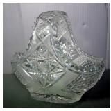 Cut Crystal Basket, Jewelry Boxes, Salt And Pepper Shakers, Bud Vase And More, Total Qty 9