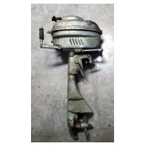 Vintage Wizard Outboard Boat Motor